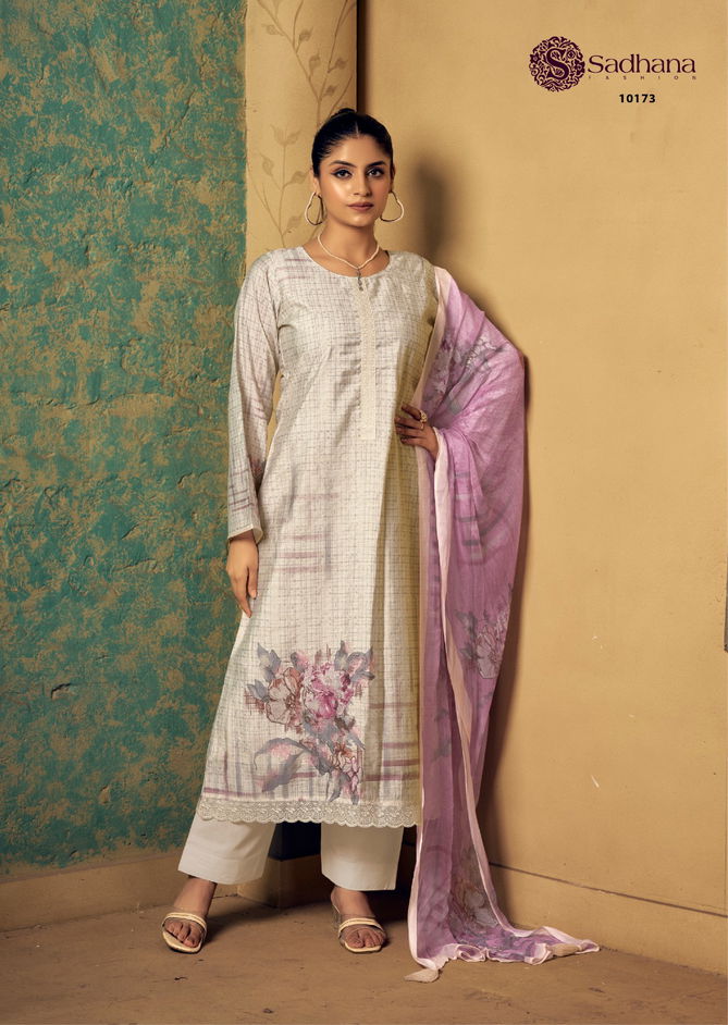 Ahaana By Sadhana Muslin Silk Digital Printed Salwar Kameez Wholesale Price In Surat